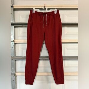 Vuori Women's Red Jogger Pants